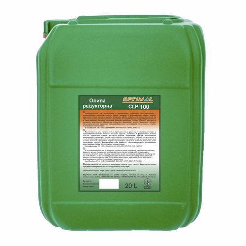 齿轮油 - СLP-100 - Optimal Oil - 润滑 / 切割 / 用于木材加工