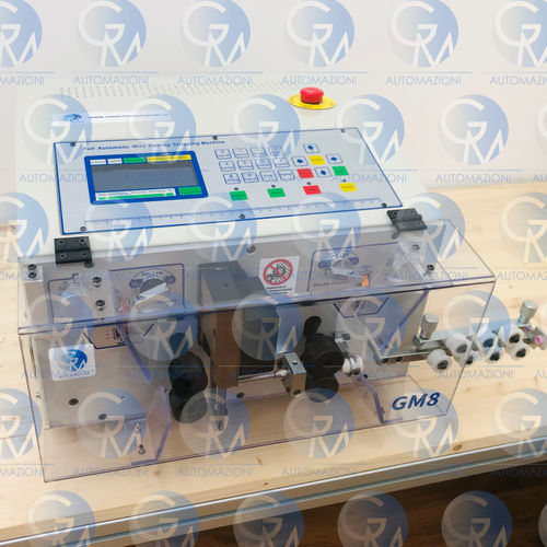 电缆切割剥皮机 - GM8 - GM AUTOMAZIONI - 刀片式 / 电动 / 可编程