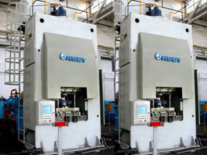 液压机 - Y46  - Hubei Tri-Ring Metal-Forming Equipment Co., Ltd. - 折弯 / C形 / 滚筒