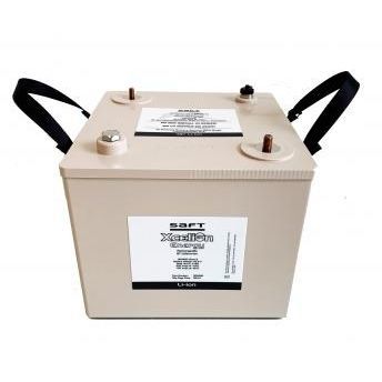 盐酸锂铁充电电池 - Xcelion® 56V-P - SAFT - 模块 / 免维护 / 大功率