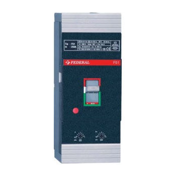 磁性-热断路器 - F51 series - Federal Elektrik - 低电压 / 4极 / 模壳式