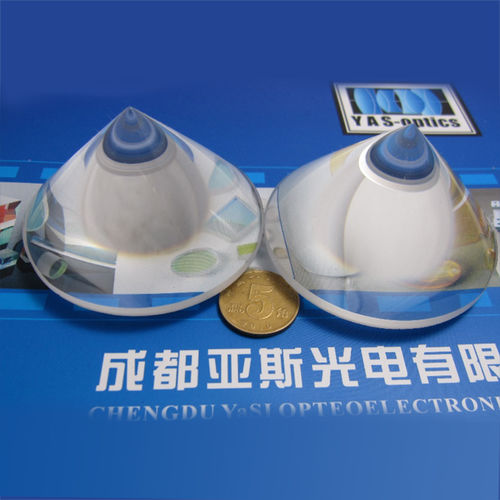 锥透镜透镜 - Sichuan Yasi Optics Co. Ltd - 玻璃 / 熔融二氧化硅 / 用于激光