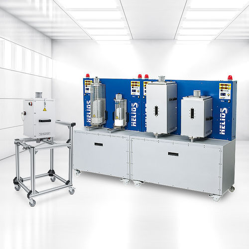 干燥空气式干燥机 - HELIO®MAT - HELIOS Gerätebau für Kunststofftechnik GmbH - 分批 / 实验室 / 用于塑料颗粒