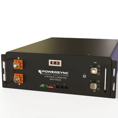 LiFePO4电池模块 - LFP3250-LV480100 - POWERSYNC Energy Solutions - 棱柱形 / 48V / 工业