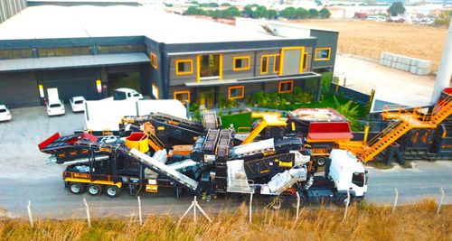 圆锥破碎筛选设备 - MCC 300 series - Fabo Crushing Screening & Concrete Plants - 移动式 / 石头