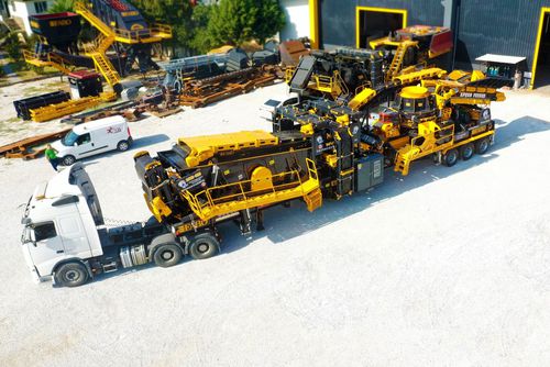 立轴冲击破碎筛选设备 - MVSI-900 - Fabo Crushing Screening & Concrete Plants - 移动式 / 砂石生产