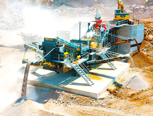 冲击破碎筛选设备 - PRO-150 - Fabo Crushing Screening & Concrete Plants - 移动式 / 初级 / 大容量