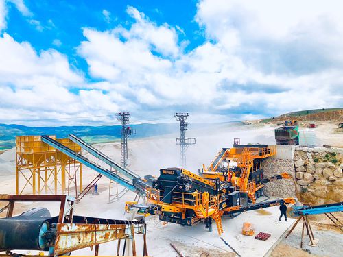 冲击破碎筛选设备 - PRO-150 - Fabo Crushing Screening & Concrete Plants - 移动式 / 用于硬石