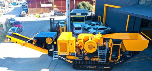 颚式破碎机 - FTJ 11-60 - Fabo Crushing Screening & Concrete Plants - 移动式 / 紧凑型 / 初级
