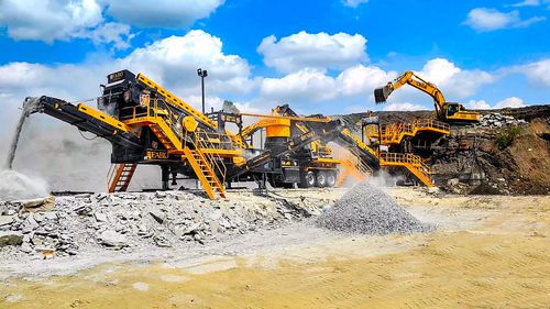 钳口式破碎筛选设备 - MCK-115 - Fabo Crushing Screening & Concrete Plants - 移动式 / 大容量 / 用于硬石