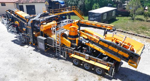 钳口式破碎筛选设备 - MCK-95 - Fabo Crushing Screening & Concrete Plants - 移动式 / 初级 / 次级