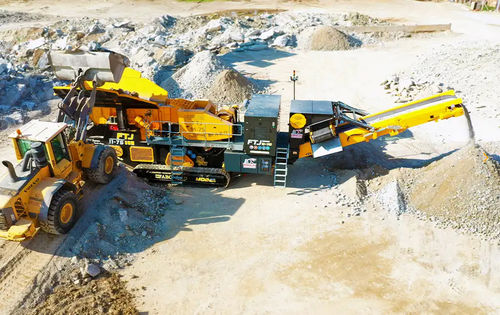 颚式破碎机 - FTJ-11-75 - Fabo Crushing Screening & Concrete Plants - 移动式 / 柴油机 / 初级