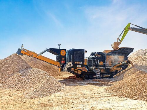 冲击破碎筛选设备 - FTI-130 - Fabo Crushing Screening & Concrete Plants - 移动式 / 履带式