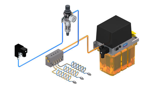 空气/油润滑系统 - SKF Lubrication Systems Germany GmbH - 用于机轴 / 用于轴承 / 电动