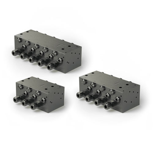 紧凑型累进式分配器 - SSVDL - SKF Lubrication Systems Germany GmbH - 润滑油 / 模块化 / 高压