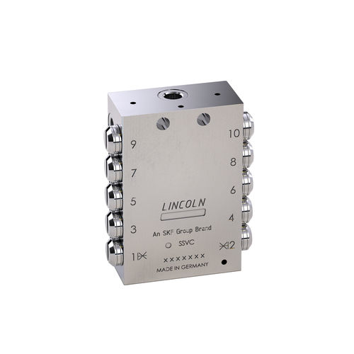 润滑剂累进式分配器 - SSVC - SKF Lubrication Systems Germany GmbH - 润滑油 / 模块化