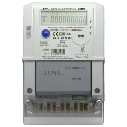 三相电能表 - LSM55 - Luna Elektrik - 壁挂 / RS-485 / 50 Hz