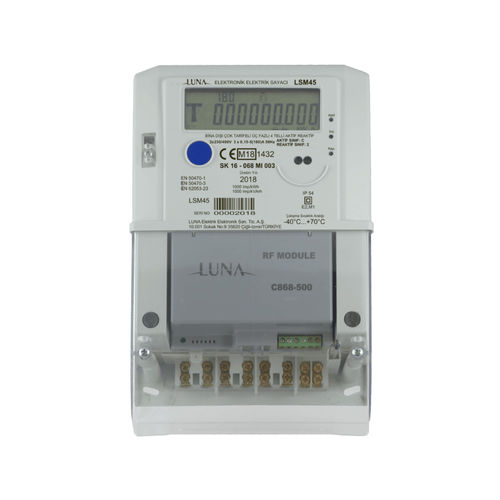 三相电能表 - LSM450 - Luna Elektrik - 壁挂 / RS-485 / 50 Hz