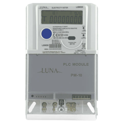 单相电能表 - LSM20 - Luna Elektrik - 壁挂 / RS-485 / 50 Hz