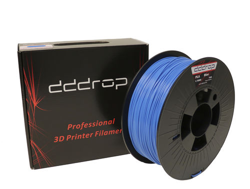 3D打印PLA丝 - dddrop - 1,75 mm / 黑色 / 蓝色