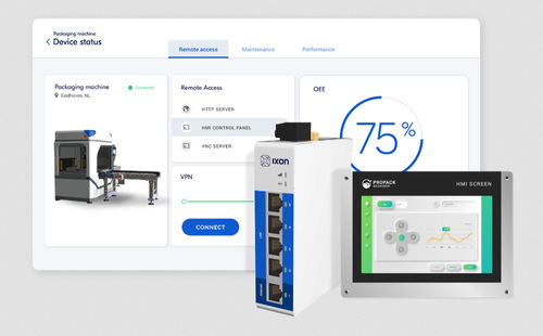 控制软件 - Remote Access - IXON bv - HMI终端 / 配置 / 服务器