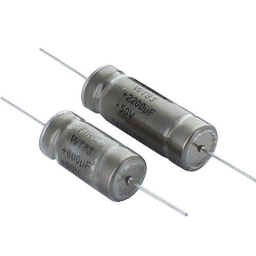 钽电容器 - WT83 - EXXELIA - 轴向 / 串联当量弱电阻 / 过滤