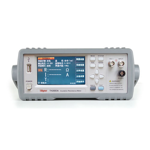 台式绝缘电阻仪 - TH2683A - Changzhou Tonghui Electronic Co., Ltd.