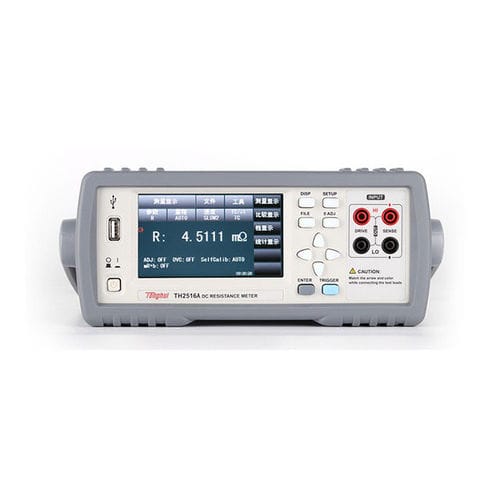 数字欧姆表 - TH2516A - Changzhou Tonghui Electronic Co., Ltd. - 台式 / 低电阻型 / 4 线式