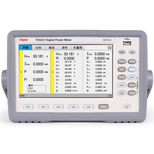 万用表功率计 - TH3431 - Changzhou Tonghui Electronic Co., Ltd. - 视在功率 / 数字 / 台式