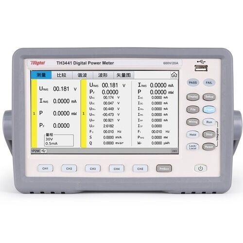 万用表功率计 - TH3441 - Changzhou Tonghui Electronic Co., Ltd. - 有功功率 / 无功功率 / 视在功率