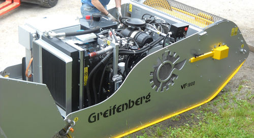 液压林业绞车 - VF 1800 - greifenberg teleferiche - 机械式 / 钢缆 / 提升