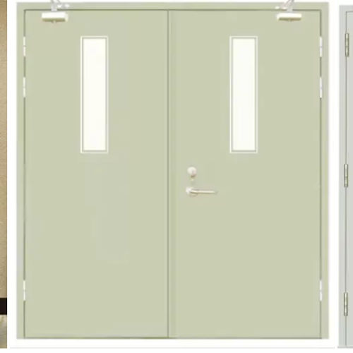防火门 - Shanghai Kenvo Door Co., Ltd - 平开 / 金属 / 釉面