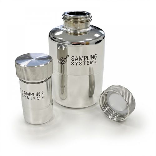 实验室瓶子 - A886 series - Sampling Systems Ltd - 液体 / 存储 / 不锈钢