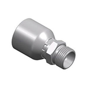液压接头 - S10411-RW series - WUXI SAMWAY CO.,LTD - 螺纹 / 公端 / 软管