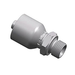 液压接头 - S12611A-RW series - WUXI SAMWAY CO.,LTD - 螺纹 / 公端 / 软管