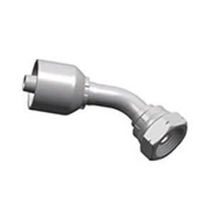 液压接头 - S22641-RW series - WUXI SAMWAY CO.,LTD - 螺纹 / 45°弯曲 / 母端