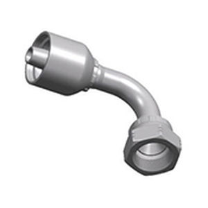 液压接头 - S26791-RW series - WUXI SAMWAY CO.,LTD - 螺纹 / 90°弯曲 / 母端
