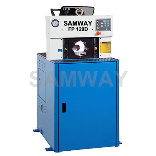 液压管用扣压机 - FP120D - WUXI SAMWAY CO.,LTD - 自动 / PLC控制 / 大容量