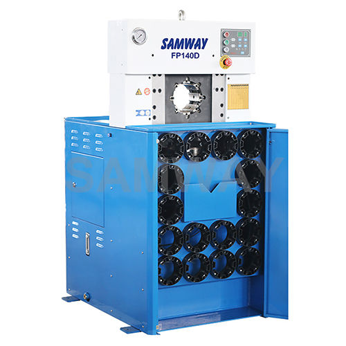 液压管用扣压机 - FP140D - WUXI SAMWAY CO.,LTD - 自动 / 液压 / PLC控制