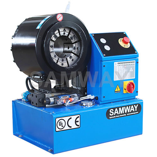 液压管用扣压机 - S76 - WUXI SAMWAY CO.,LTD - 全自动 / 液压