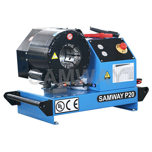 液压管用扣压机 - P20CS - WUXI SAMWAY CO.,LTD - 自动 / 电动液压 / 紧凑型