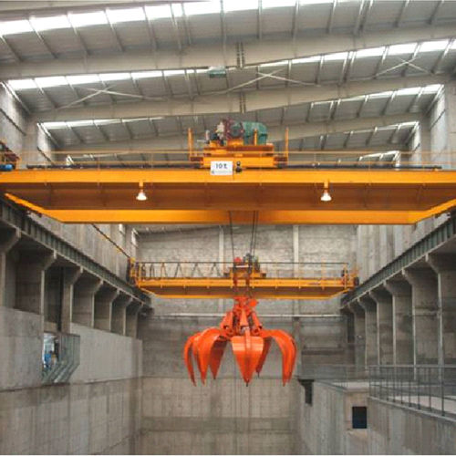 带抓斗桥式起重机 - QZ - Nucleon (Xinxiang) Crane Co., Ltd. - 双梁 / 带提升机 / 用于车间