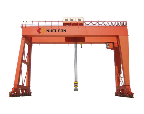 双梁龙门吊 - A type - Nucleon (Xinxiang) Crane Co., Ltd. - 轨道 / 用于预制件工地 / 土建工程