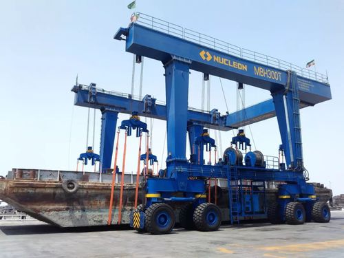 轮胎式龙门吊 - MBH - Nucleon (Xinxiang) Crane Co., Ltd. - 海洋应用 / 双梁 / 液压