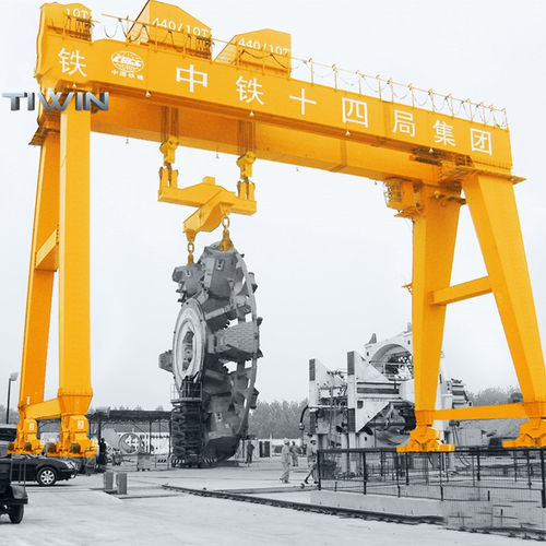 轨道龙门吊 - Nucleon (Xinxiang) Crane Co., Ltd. - 用于预制件工地 / 地铁用 / 用于车间