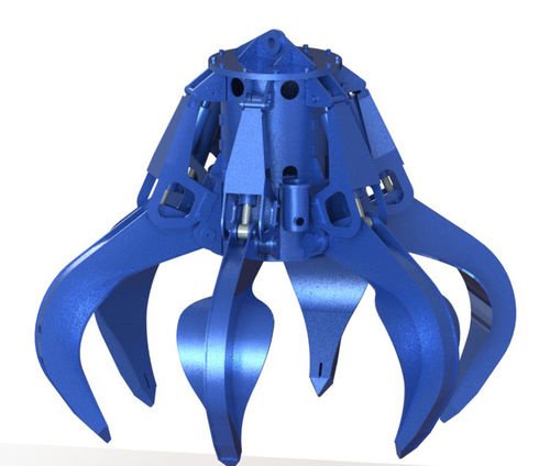 多瓣式抓斗 - DY - Nucleon (Xinxiang) Crane Co., Ltd. - 电动液压 / 用于收集废物 / 4 齿式