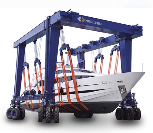 轮胎式龙门吊 - MBH - Nucleon (Xinxiang) Crane Co., Ltd. - 海洋应用 / 双梁 / 液压