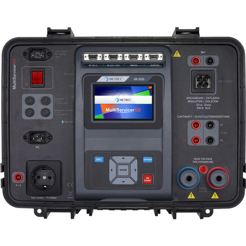电压测试仪 - MI 3325 MultiServicerXD - METREL - 连续性 / 隔离电阻 / 电流泄漏