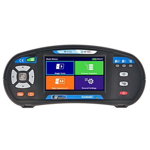电压测试仪 - MI 3152 EurotestXC - METREL - 连续性 / 隔离电阻 / 相位顺序