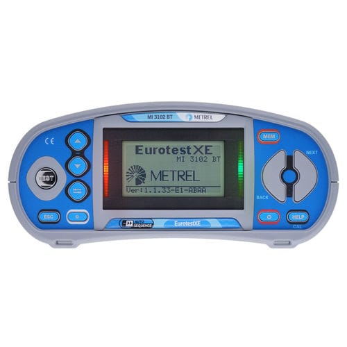 电压测试仪 - MI 3102 BT EurotestXE - METREL - 连续性 / 隔离电阻 / 相位顺序